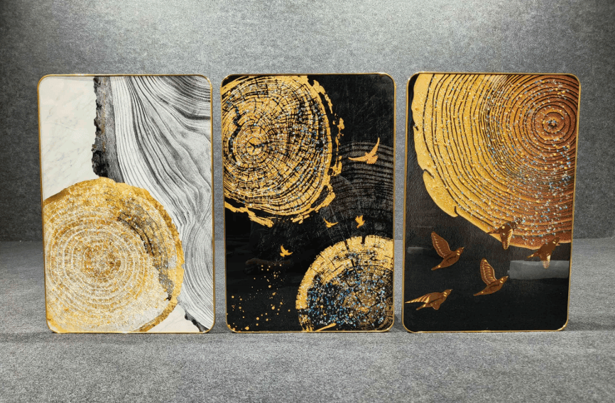 Modern PVC Glass Painting Style 13