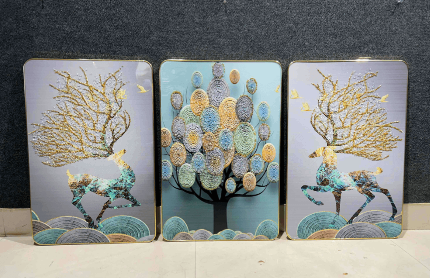 Modern PVC Glass Painting Style 12