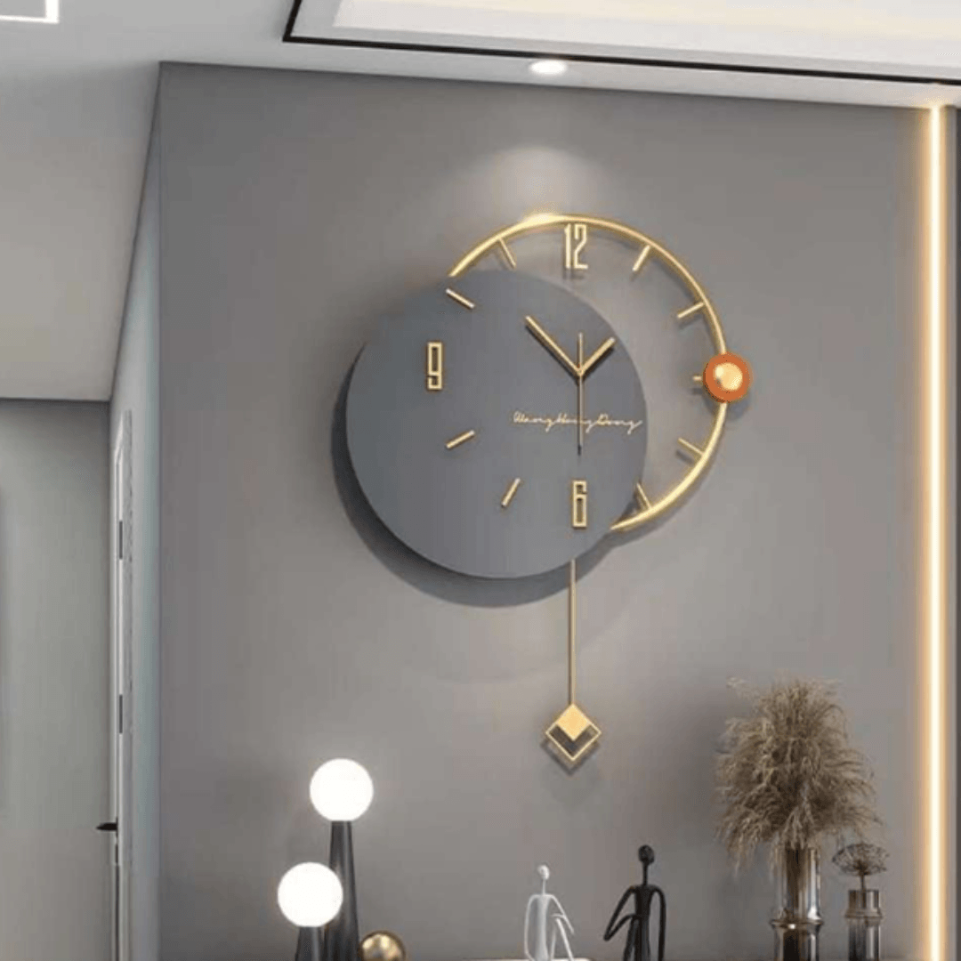Metal Wall Clock Style 13