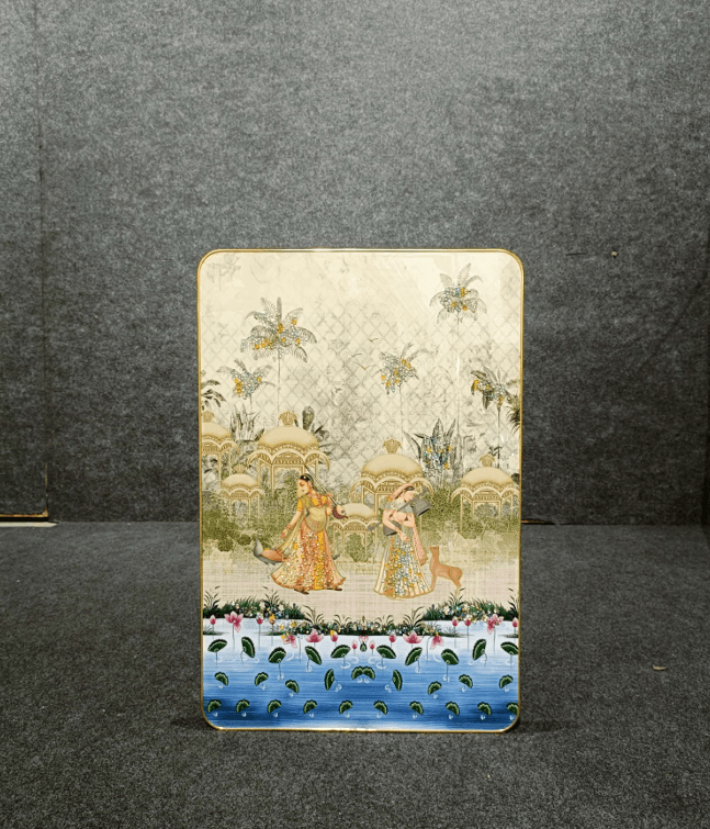 God Idol Wall Painting Style 7