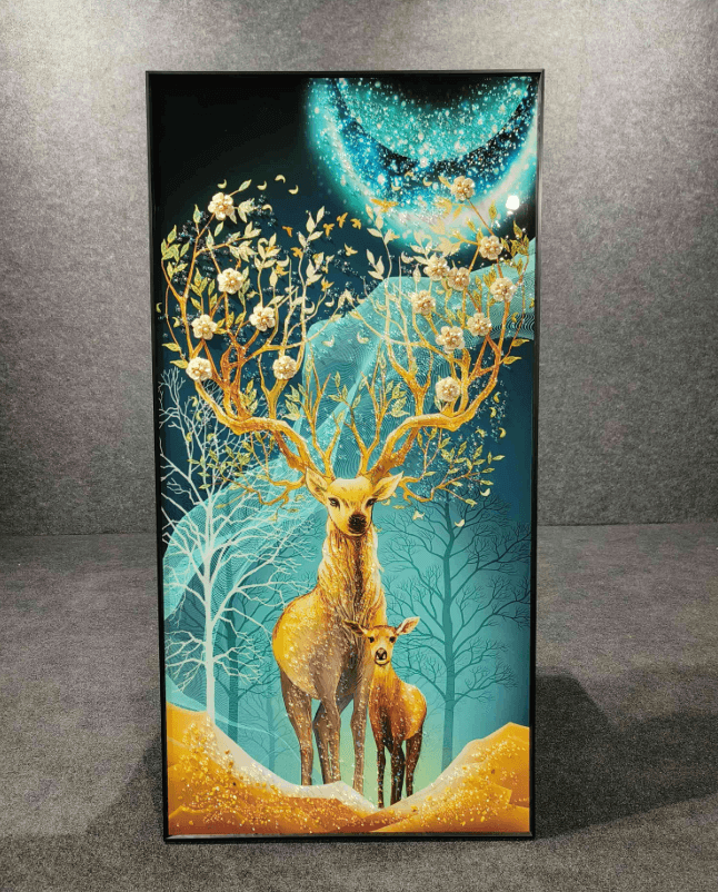 Modern PVC Glass Painting Style 29