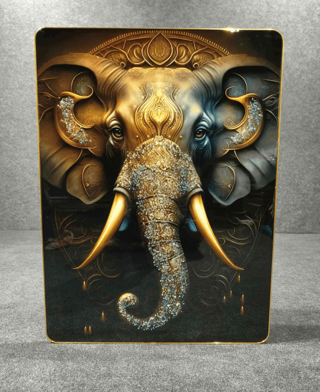 Modern PVC Glass Painting Style 4