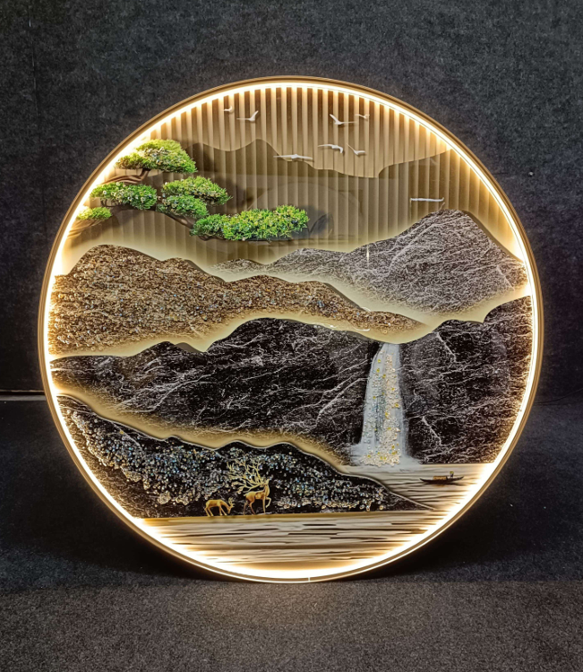 3D ACRYLIC LED WALL ART STYLE 49