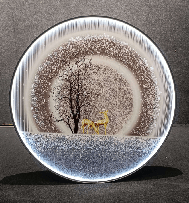 3D ACRYLIC LED WALL ART STYLE 48