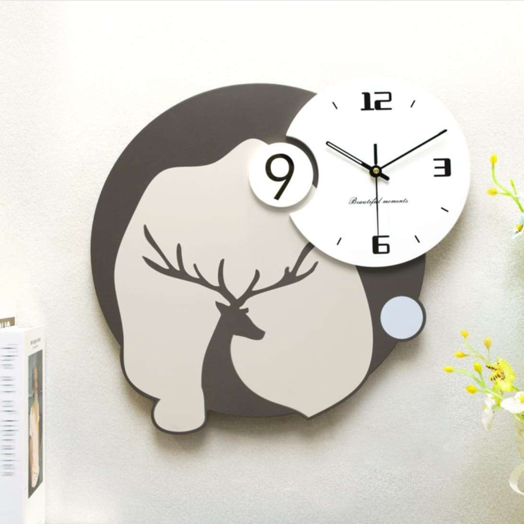 Metal Wall Clock Style 12