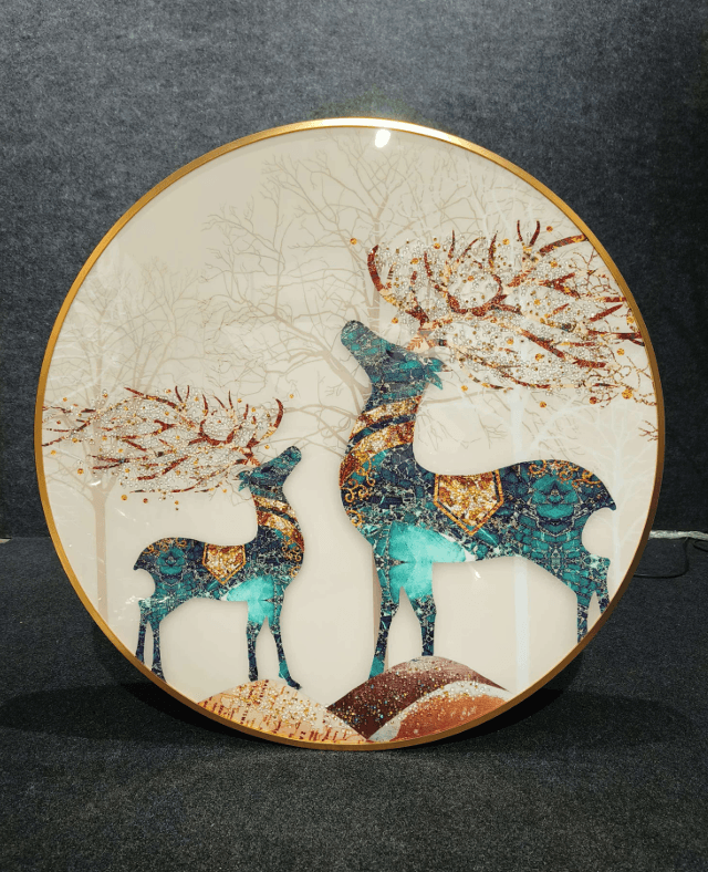 Modern PVC Glass Painting Style 35