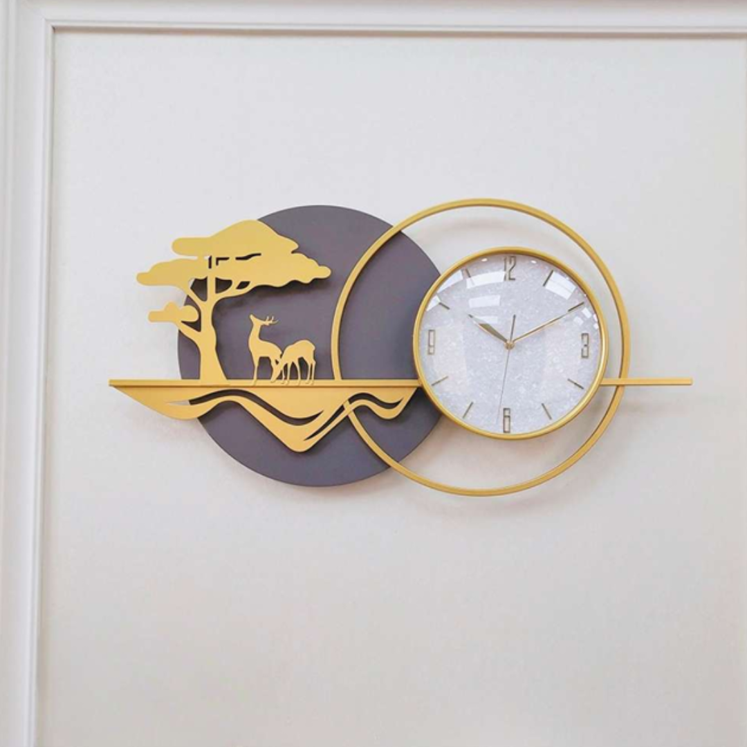 Metal Wall Clock Style 8