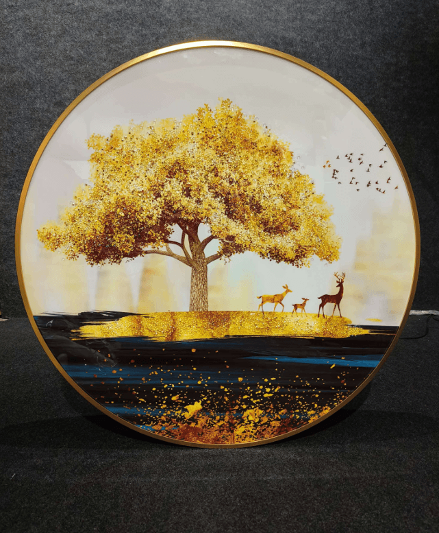 Modern PVC Glass Painting Style 37