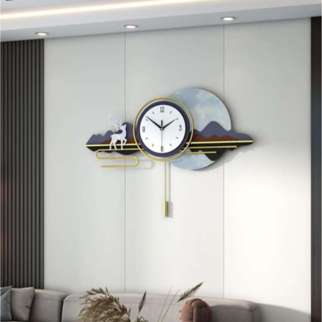 Metal Wall Clock Style 11