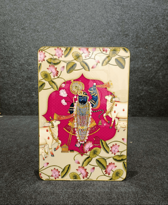 God Idol Wall Painting Style 4