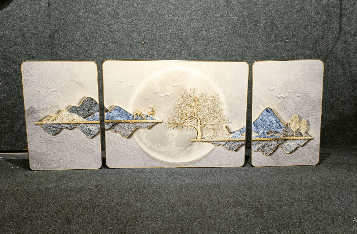 Modern PVC Glass Painting Style 24