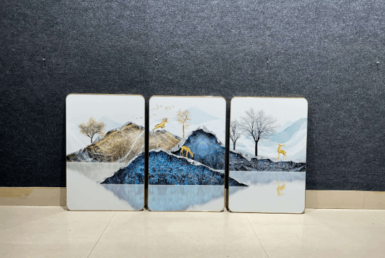 Modern PVC Glass Painting Style 16