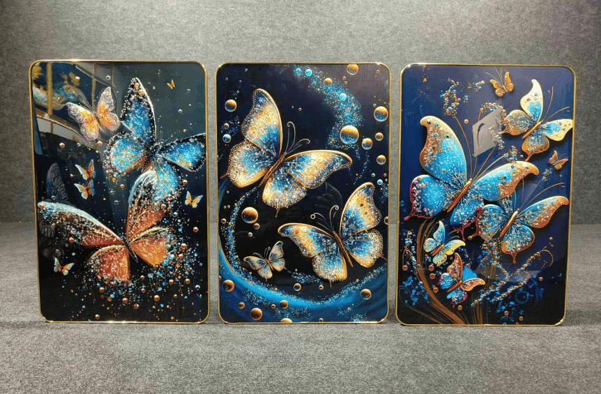 Modern PVC Glass Painting Style 14