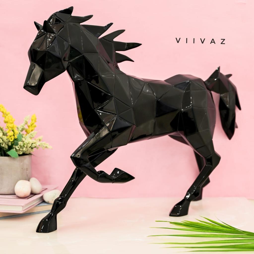 Running Hercules Horse Sculpture