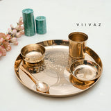 Luxury Kansa Thali Set