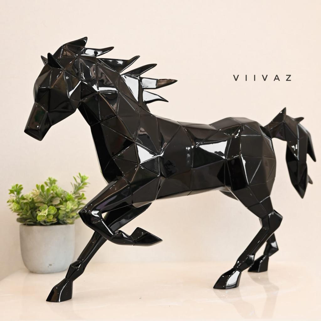 Running Hercules Horse Sculpture