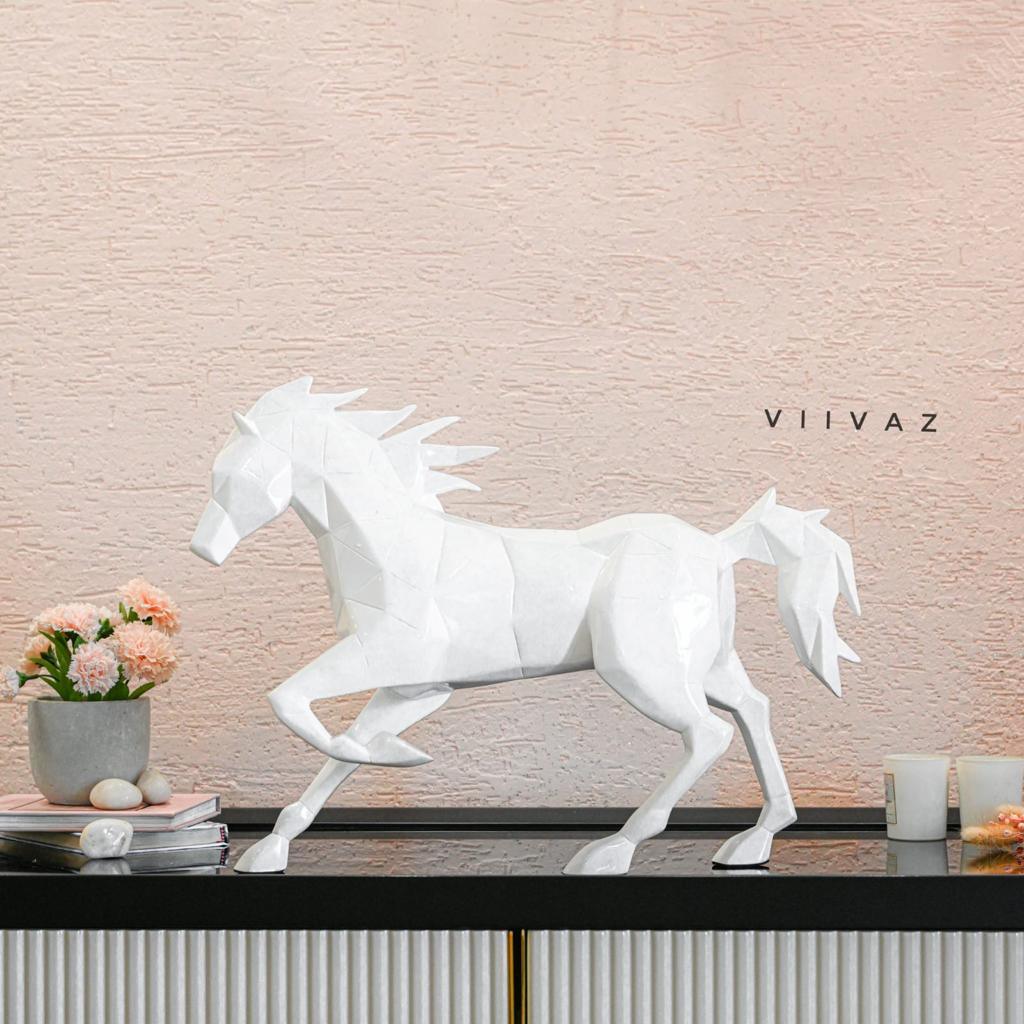 Running Hercules Horse Sculpture