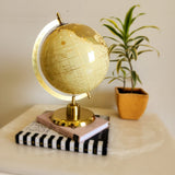 Peru Laminated Beige Globe