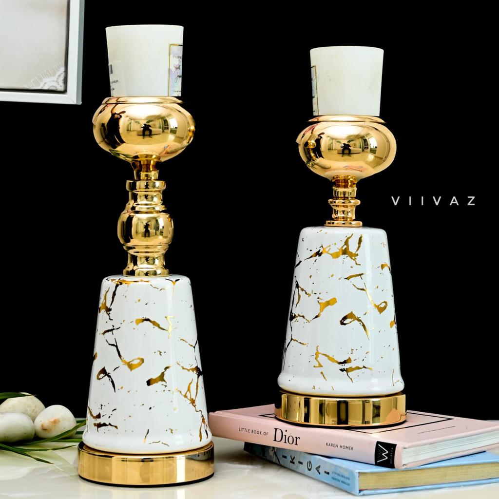 Abstract Persian Candle Holder - Set of 2-VIIVAZ