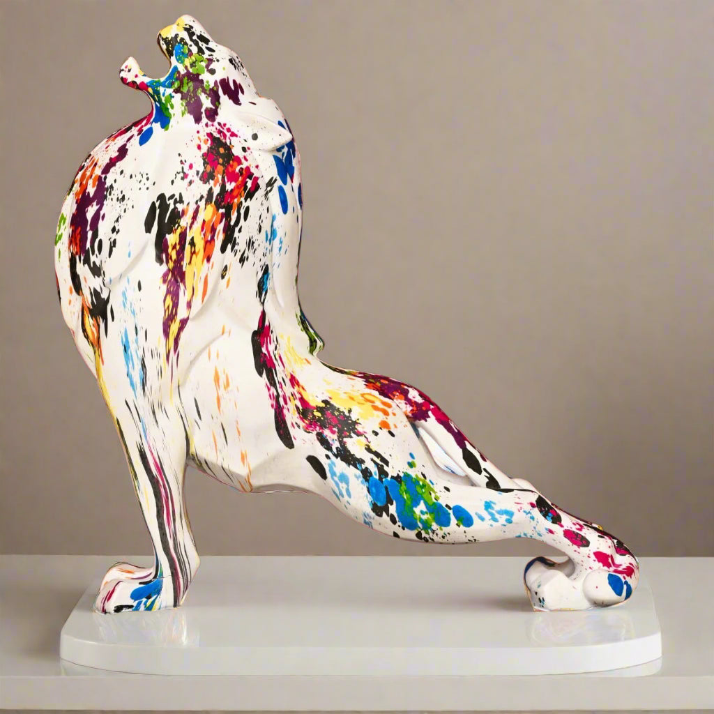 Lion Showing his presence