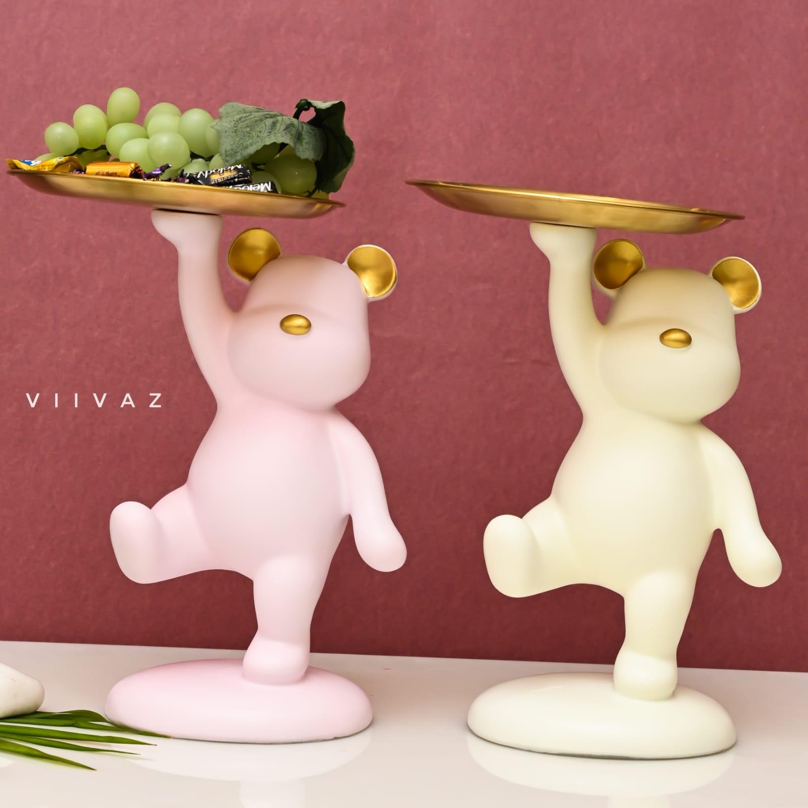 Teddy Bear Butler Tray Holder