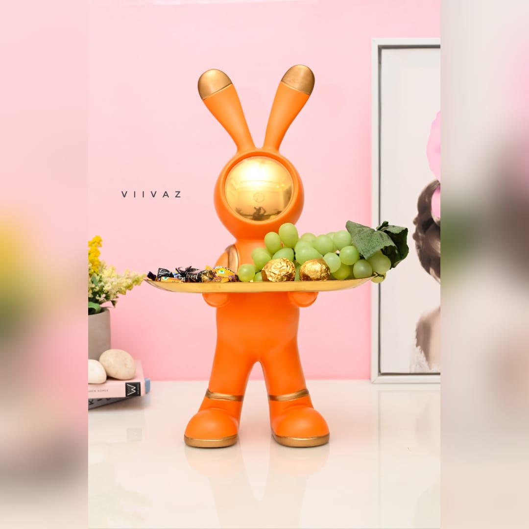 Bunny Astronaut Tray Holder