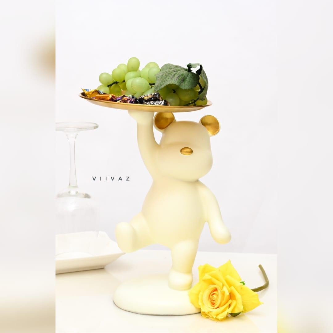 Teddy Bear Butler Tray Holder