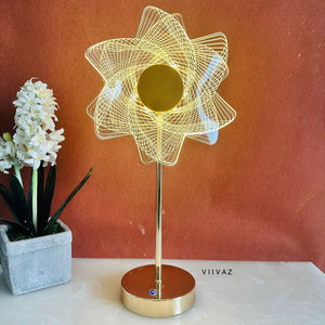 Sunflower Acrylic Luminous LED Table Lamp