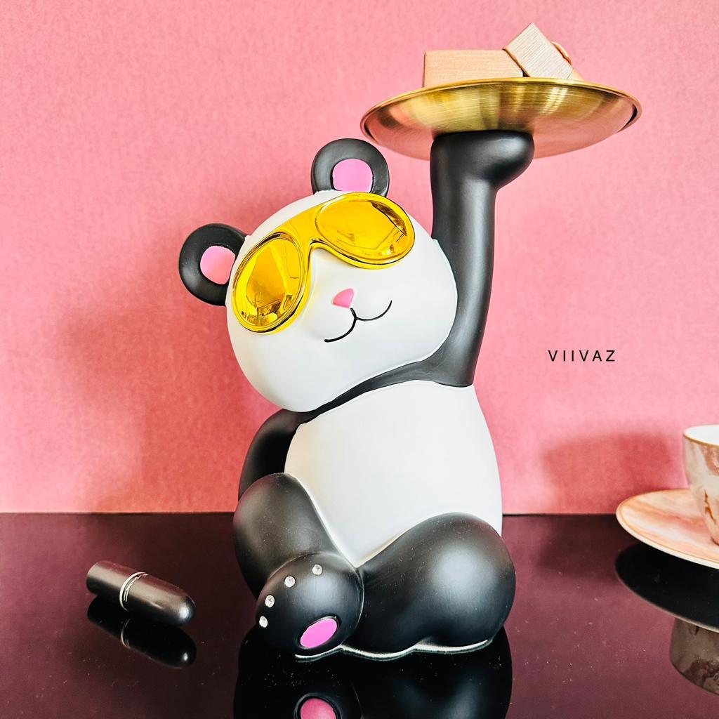 Stylish Panda Tray Holder
