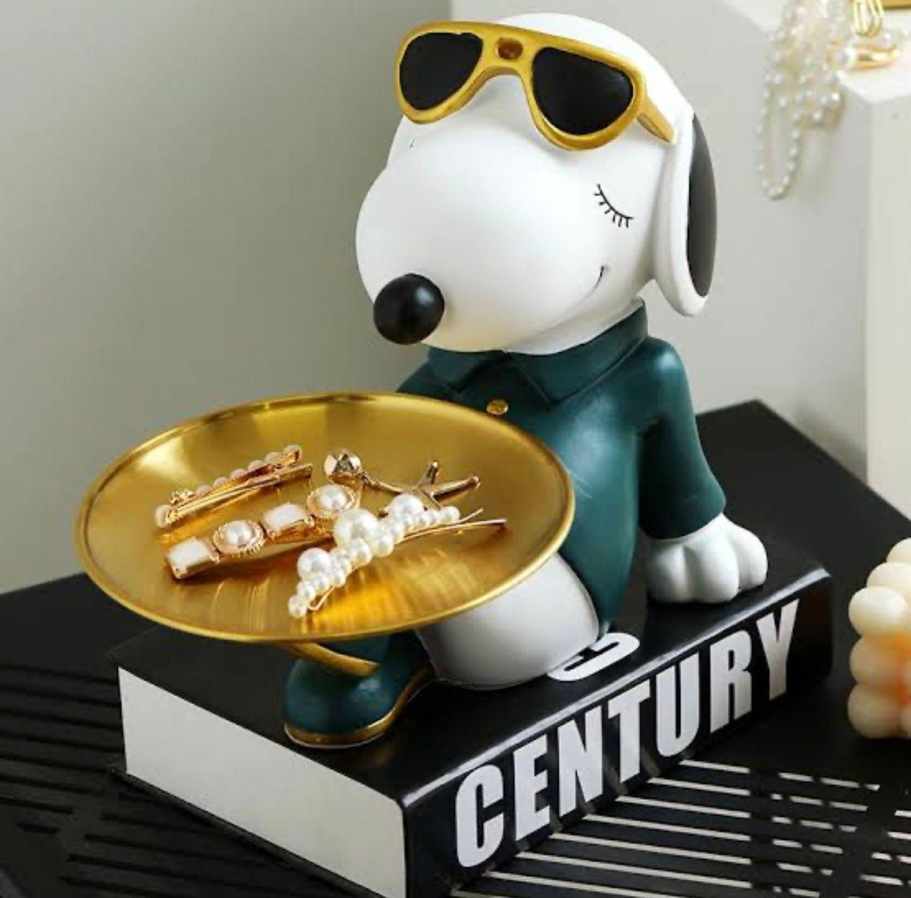 Relaxing Puppy Tray Holder