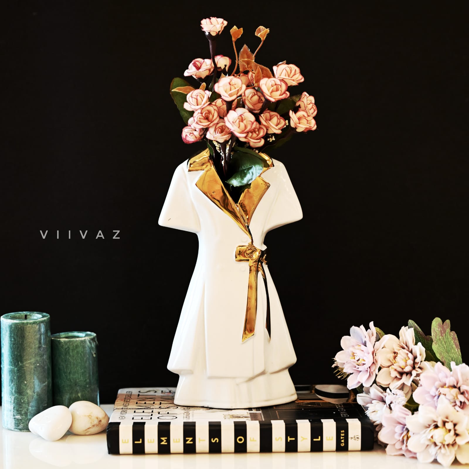 Artistic Suit Vase Set of 2-VIIVAZ