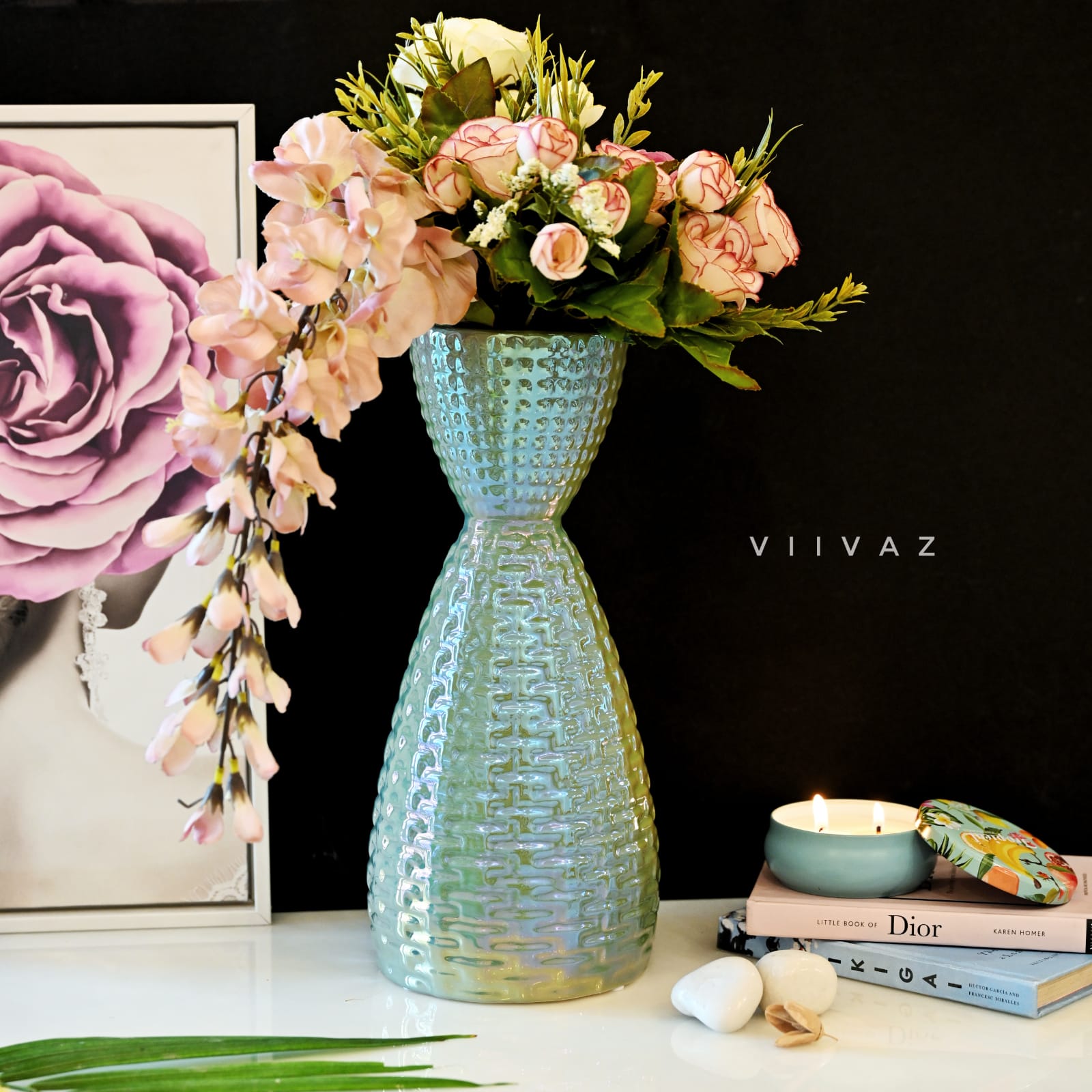 Hour Glass Vase