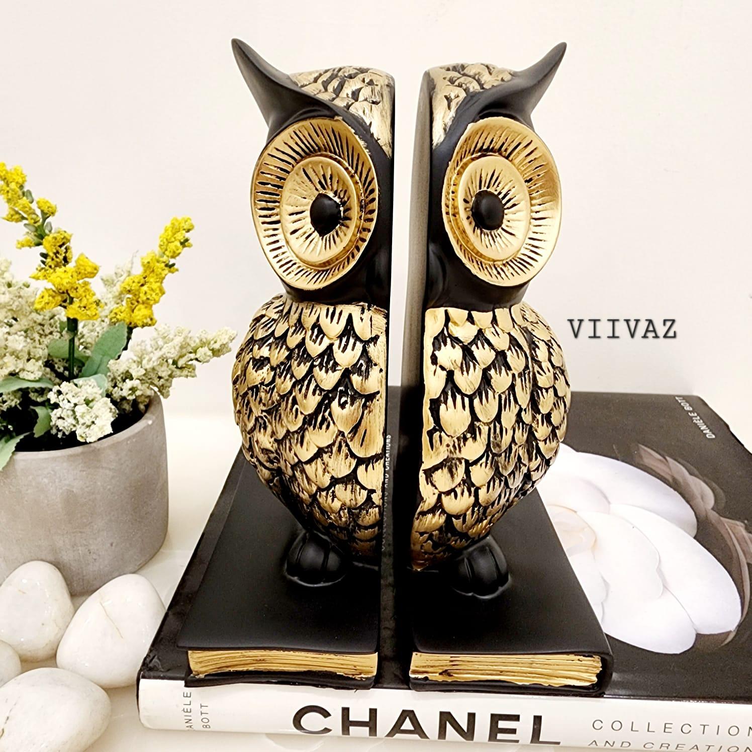 Owl Bookend - Guardians of Knowledge