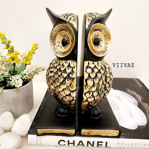 Owl Bookend - Guardians of Knowledge