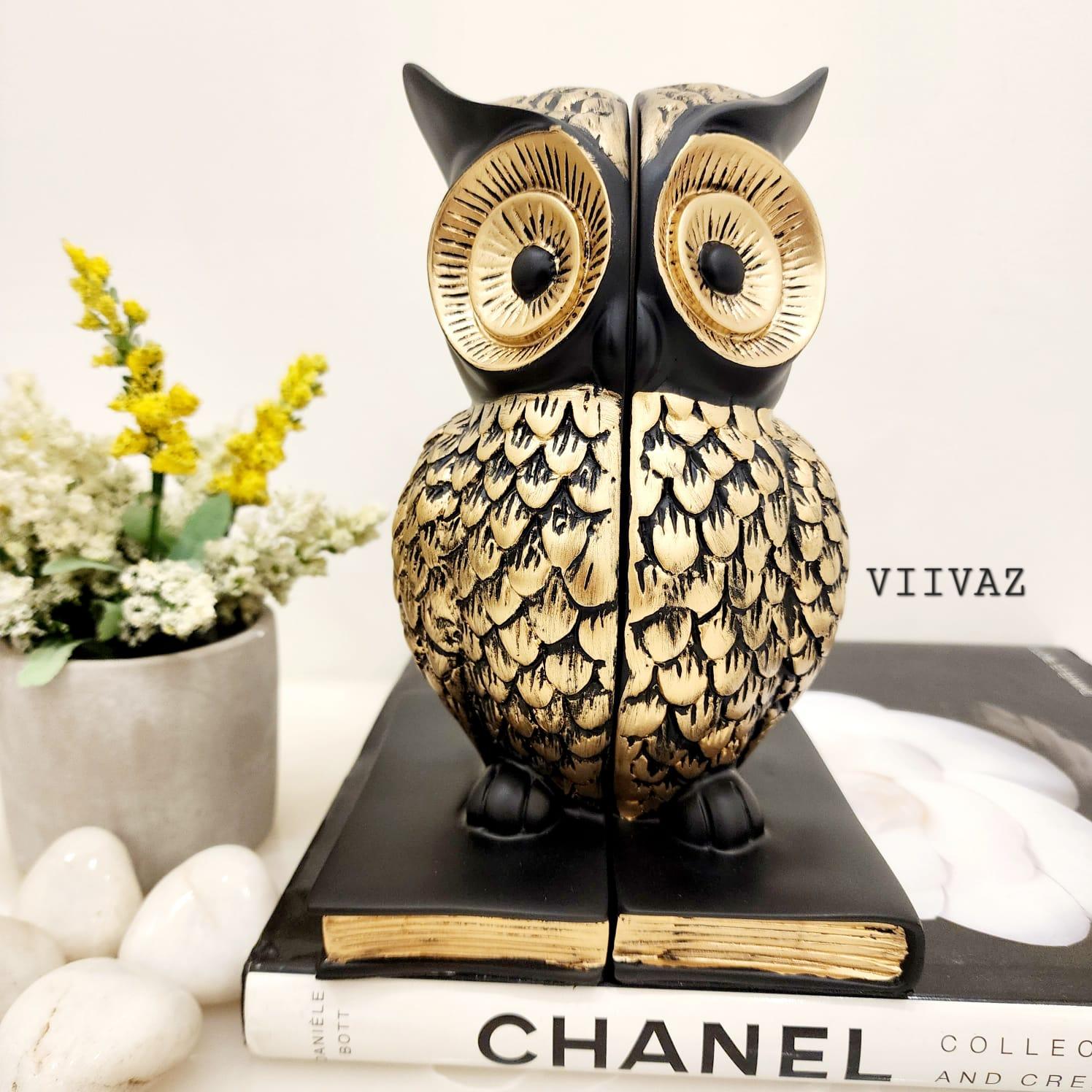 Owl Bookend - Guardians of Knowledge