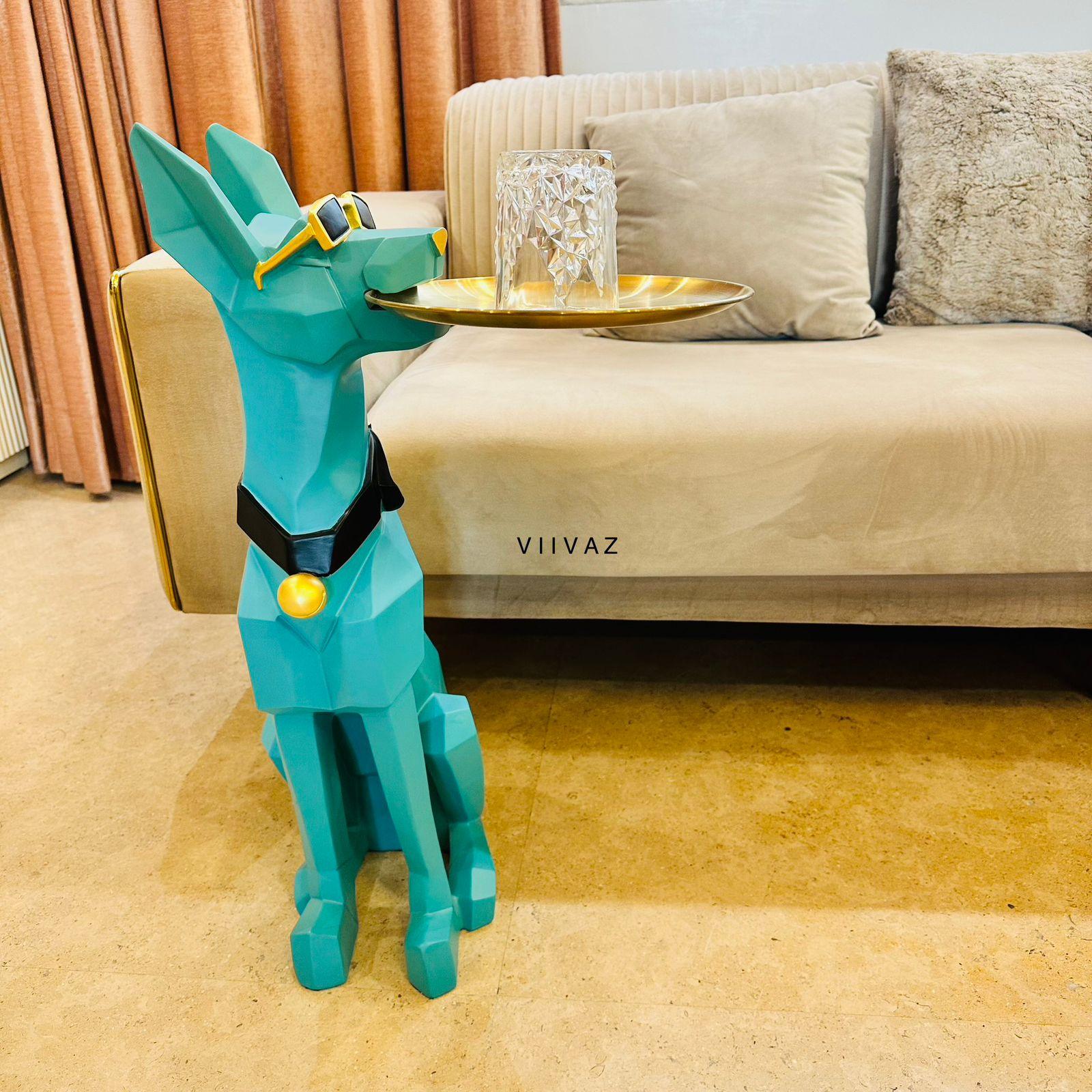 Mr Jackie Statue with Tray