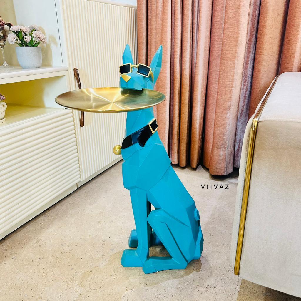 Mr Jackie Statue with Tray