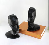 Abstract Human Face Bookend