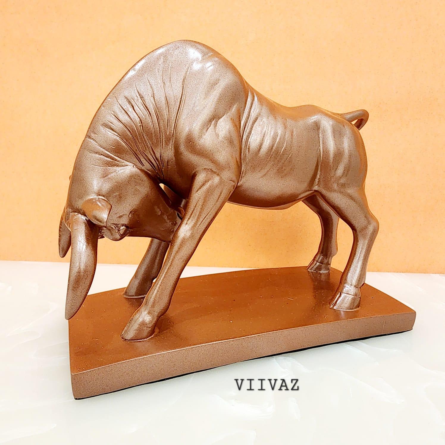 Majestic Charging Bull