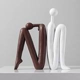 Human Bookend Sculpture