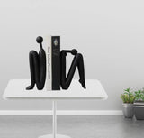 Human Bookend Sculpture