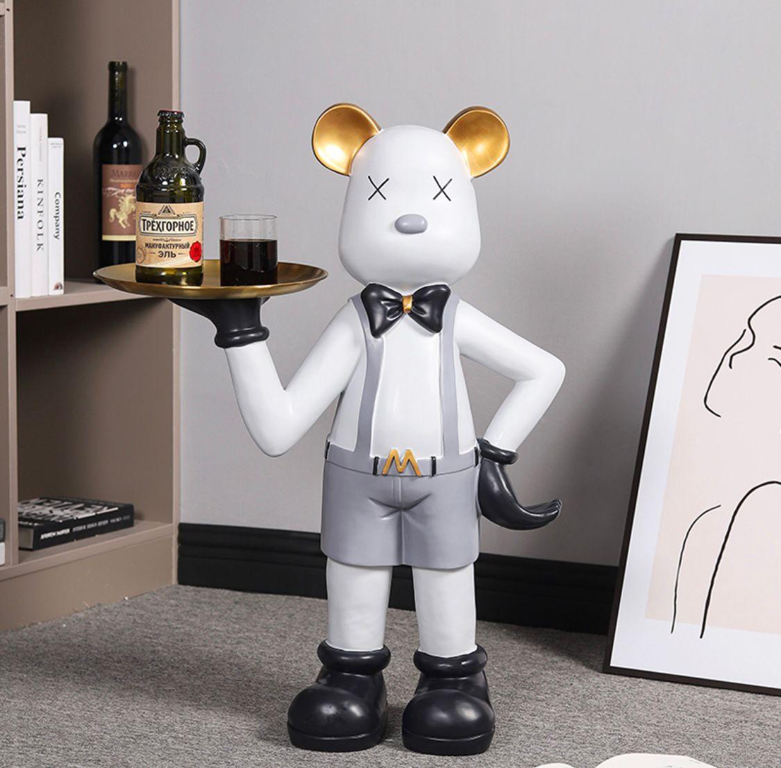 Mr Kaws Teddy with Tray