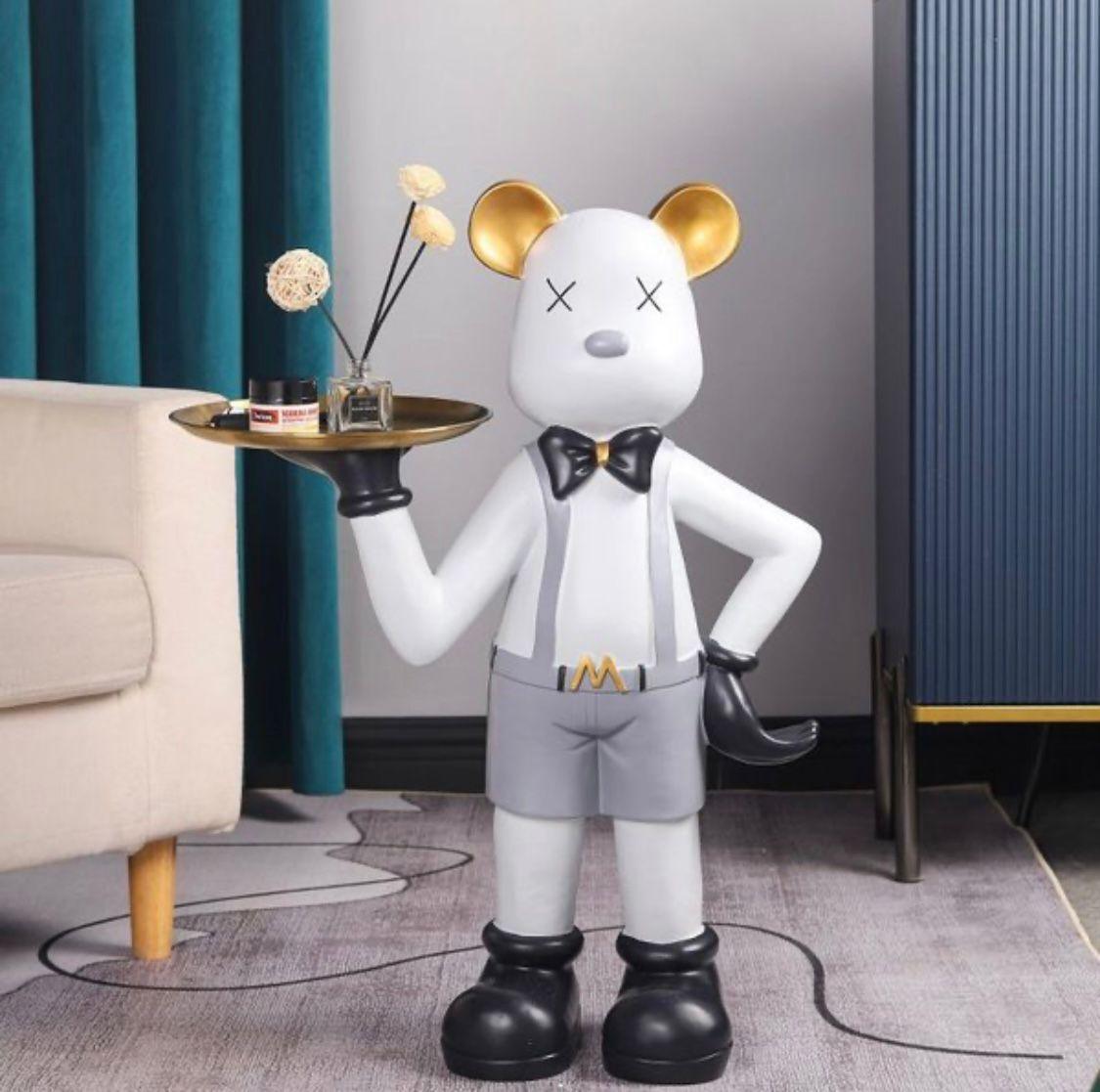 Mr Kaws Teddy with Tray