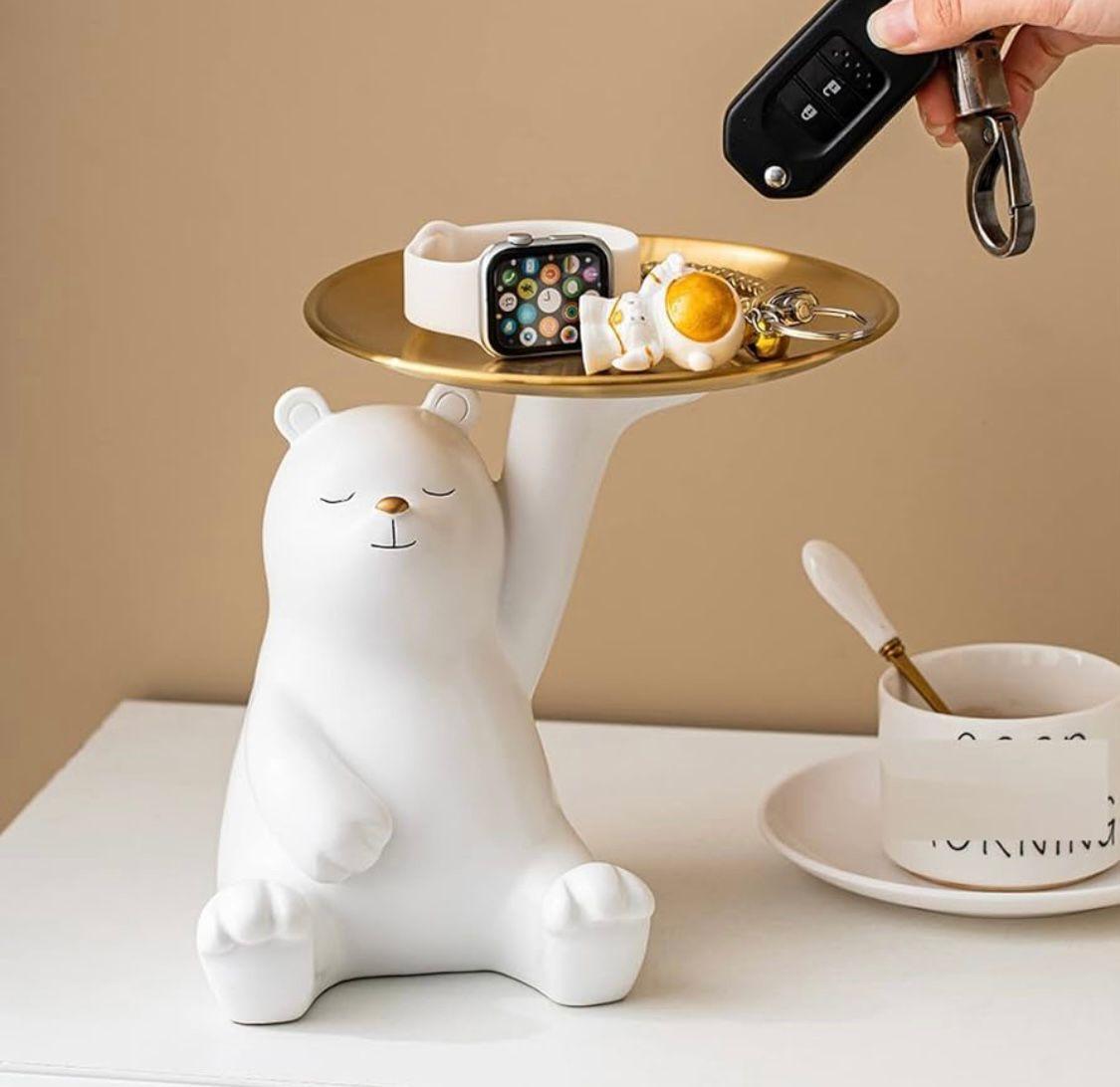 The Regal Polar Bear Serving Companion