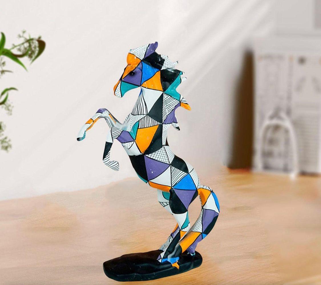 Running Abstract Horse Figurine