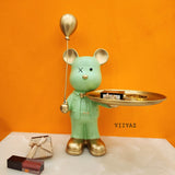 Teddy with Baloon Tray Holder