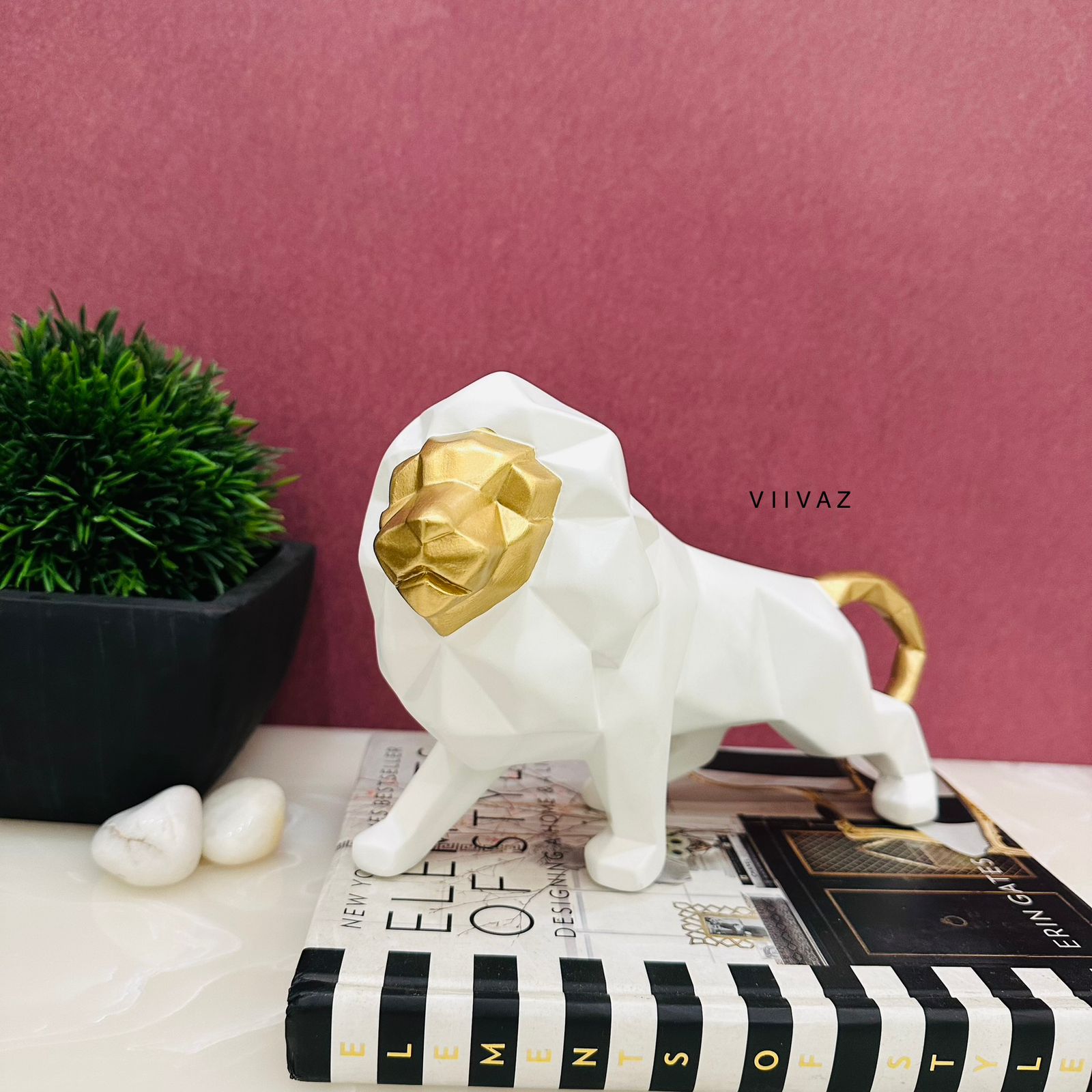 Enchanting Lion Sculpture