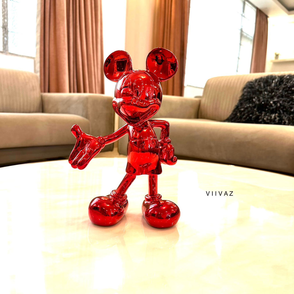 Electroplated Mickey Mouse
