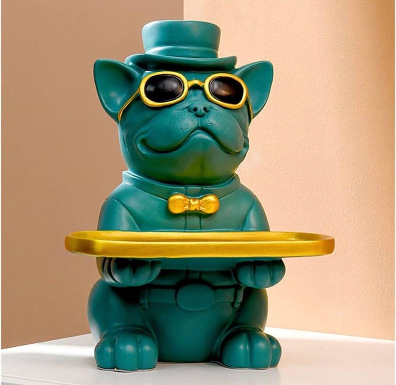 Quirky French Bulldog Tray Holder