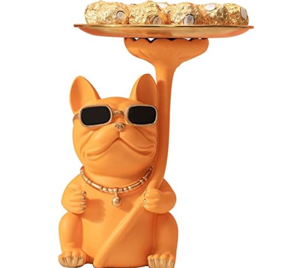 Ms Kitty Figurine Serving Tray